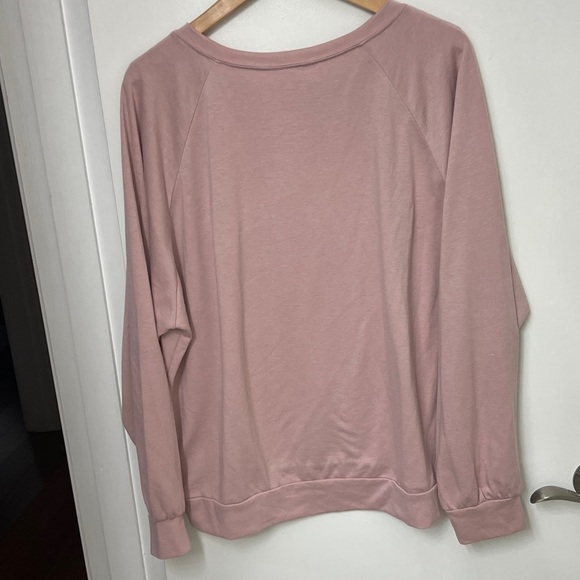 138. As Revival, Dusty Rose sweatshirt w/ Nashville in white, on the Front Sz M - Picture 6 of 13